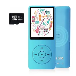 MP3 Player Bluetooth 32GB plavi