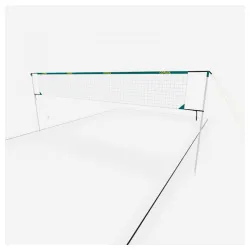 Plavi komplet za odbojku na pesku mreži i cevi 