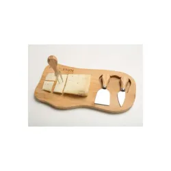 Daska za sečenje sira bambus sa priborom 33cm 