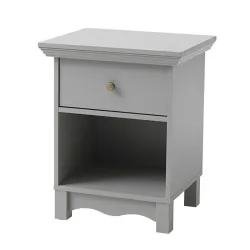 Noćni ormarić Nekab siva