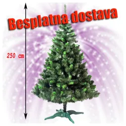 Novogodišnja jelka sa zelenim vrhovima 250 cm