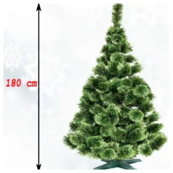 Novogodišnja jelka Bor sa podeljenim iglicama 180 cm