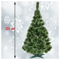 Novogodišnja jelka Bor sa podeljenim iglicama 220 cm
