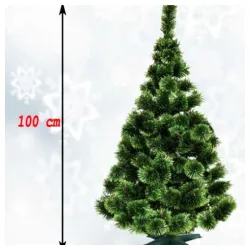 Novogodišnja jelka Bor sa podeljenim iglicama 100 cm