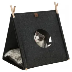 Kućica/šator  za mačke sa jastukom Elfie
