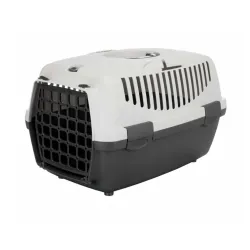 Transportna kavez za životinje do 6 kg Sivi 
