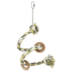 Spiralna stajalica za ptice pamučna 