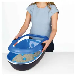 Toalet sa ramom za mačke Berto 39x22x59cm