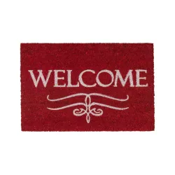 Otirač Coco Style Welcome red