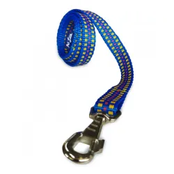 Povodac za psa Pet line plavo/žuta 120 cm