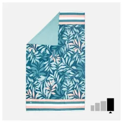 Peškir od mikrovlakana XL sa printom 110x175cm tirkiz 