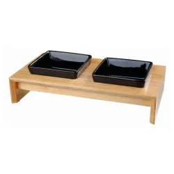 Set od 2 činije (keramika drvo) 2 x 04