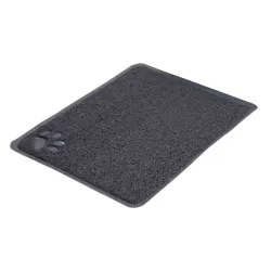 Podmetač/otirač za mace toalet pvc 37x45cm tirkizni