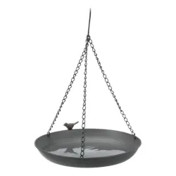 Bazen pojilište za ptice viseće od metala 2.200ml/30cm