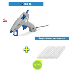 Pištolj za lepak Dremel 930 + štapiće visoke temperature GRATIS
