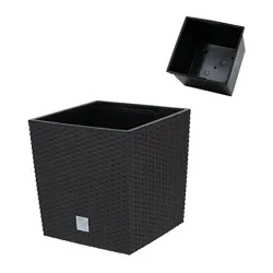 Plastična saksija Rato Low 32X32X33CM braon