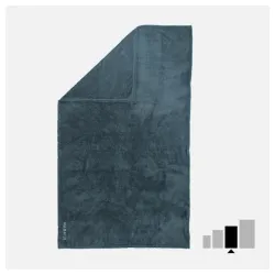 Peškir od mikrovlakana L 80x130 tamno siva 