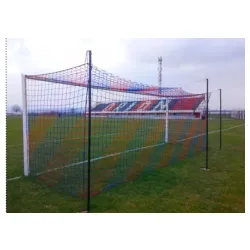 Mreža za fudbal dvobojna plavo crvena