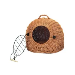 Pletena kućica za pse sa žičanim vratima 50 cm Trixie