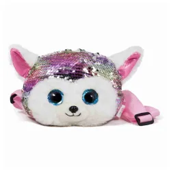 Plišana torbica Haski svetleći