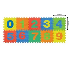 Podne puzzle - Brojevi 10kom Podne puzzle - Brojevi 10kom