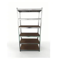 SuperHome 200x100x50cm 6x175kg Metalna Montažna Polica 1870