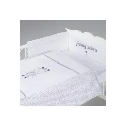 Posteljina za bebu Set 5 delova Funny zebra