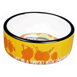 Posuda za psa ovca Žuta 12 cm