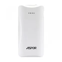 Power Bank Aspor A360 5000 mAh bela