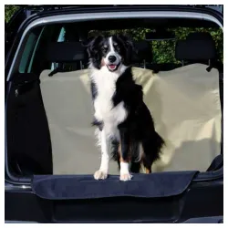 Prekrivač za gepek bež-belo