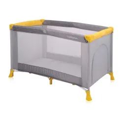 Prenosivi Krevetac Verona 1 Nivo Grey&Yellow