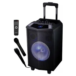 Prenosni Zvučnik Xplore XP 8800 PACHA 2, 250 W, Crna, Dva Mikrofona