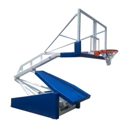 Sklapajuća profesionalna košarkaška konstrukcija sa pleksiglas tablom 1800x1050