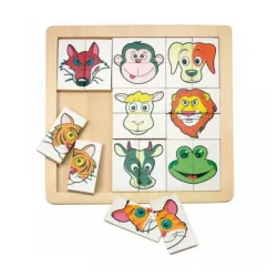 Puzzle sa glavama životinja Woody