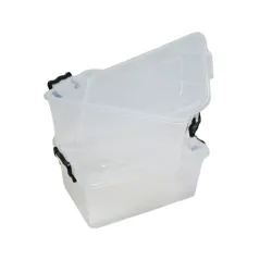 Činija set 2 kom providna 