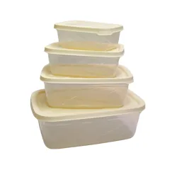 Set kutija sa poklopcem 4 kom 
