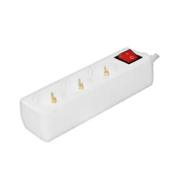 Razvodnik sa 3 mesta 5m 1.5mm2 + prekidač