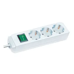 Razvodnik sa 3 mesta 5m 1.5mm2 + prekidač