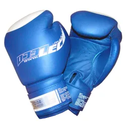 Rukavice za boks od prirodne kože PRO 10 OZ plave