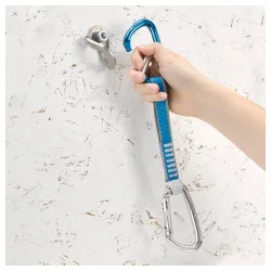 Poteznica za penjanje i alpinizam klimb M 17cm siva 