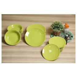 KUTAHYA harlek keramički set zeleni 18/1