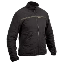 Crna tiha postavljena jakna 500