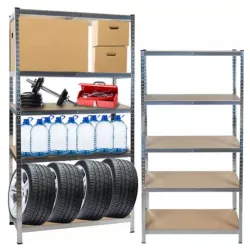 Metalna montažna polica 220x100x45cm 875kg