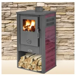 Peć atene s ceramic crvena 485x435x945mm, 7-9kw