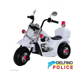 Motor na akumulator Delfino Police Beli DEL-995-W