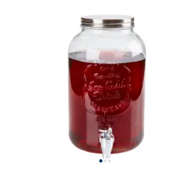 Posuda sa slavinom Juice 3,5 ltr. staklo