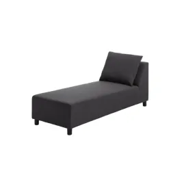 Ležaljka  Zelot 67x195  tamno siva