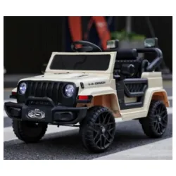 Džip na akumulator Delfino Star 918 Bež