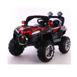 Dečiji Dzip na akumulator 12V MB3303r Crveni METALIK 022224r