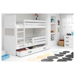 Baloo Bonny Krevet na Sprat 190x80 White - Beli 8414